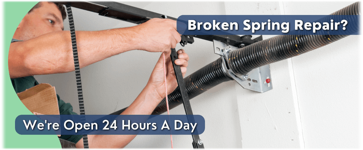 Broken Garage Door Spring Repair Mesa, AZ